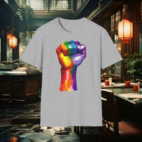 Pride Power - Unisex T-Shirt UK - Decorative T-Shirt