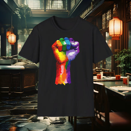 Pride Power - Unisex T-Shirt UK - Decorative T-Shirt