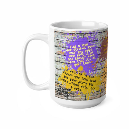 Singles Wall - Funny Mug 11oz/15oz - Decorative Mug