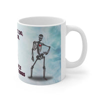 Skeleton That's What I Do Gin - Funny Mug 11oz / 15oz - Decorative Mug