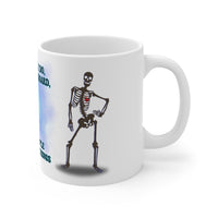 Skeleton That's What I Do Office - Funny Mug 11oz / 15oz - Decorative Mug