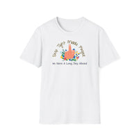 Sleep Tight Middle Finger We Have A Long Day - Unisex Softstyle Funny T-Shirt UK - Decorative T-Shirt