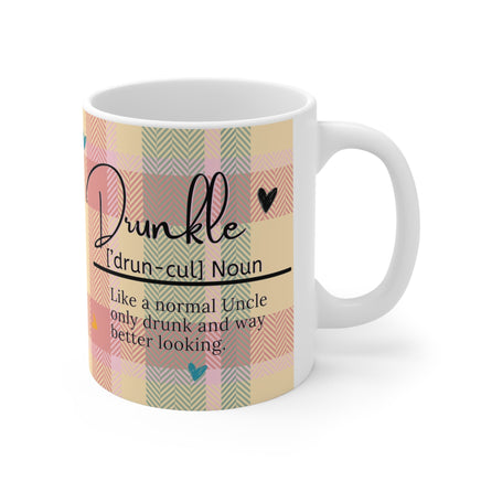 Uncle Man Myth Drunkle - Funny Mug 11oz / 15oz - Decorative Mug